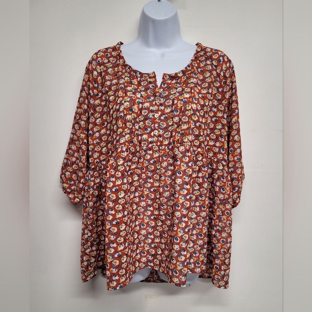 Antilia Femme L India Tunic Top Excellent condition